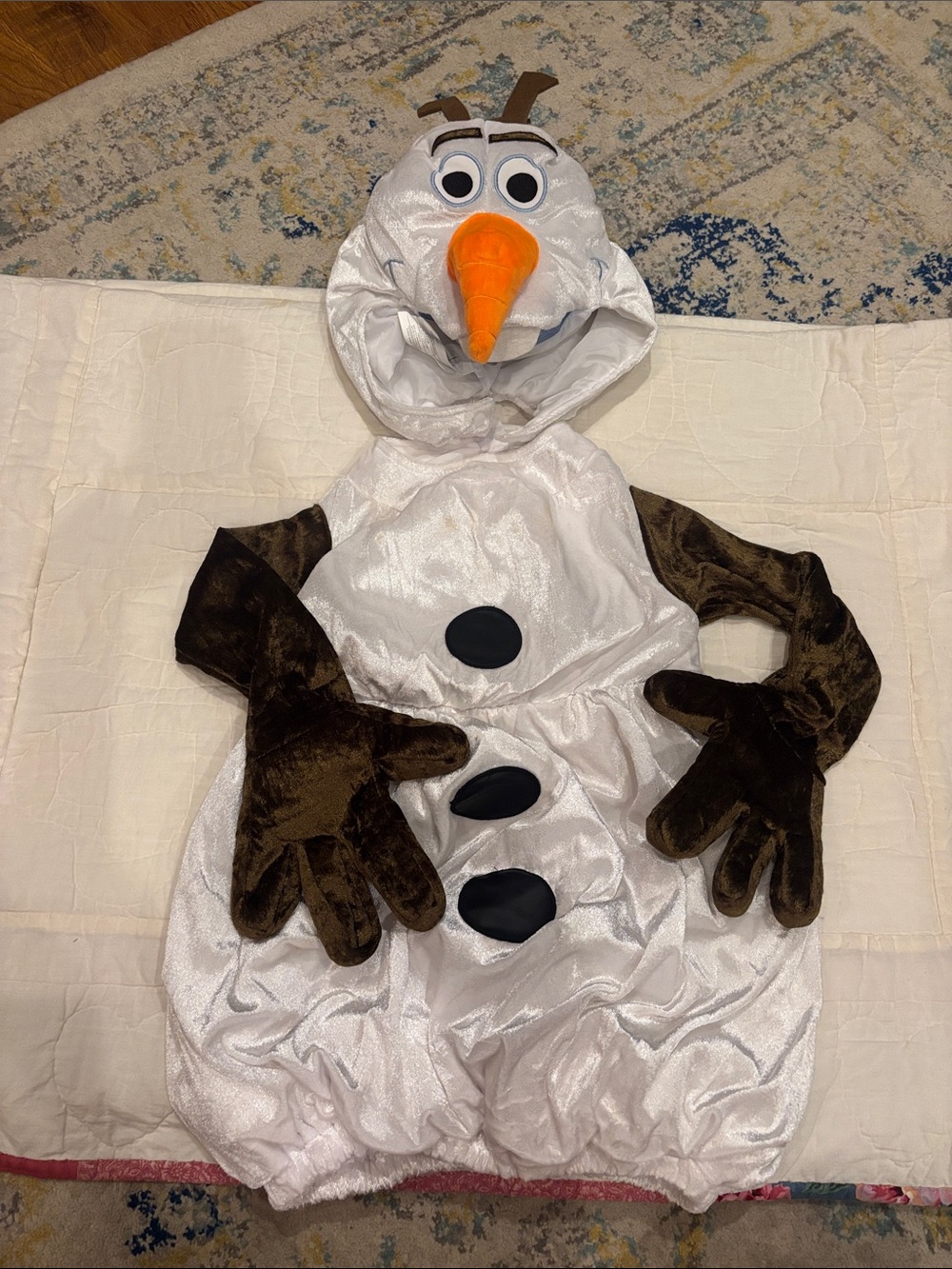 Olaf Snowman Kids Costume size 3-4T -